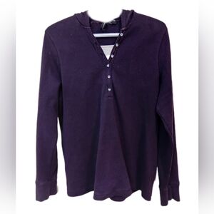 Jason Maxwell Deep Purple Knit Top